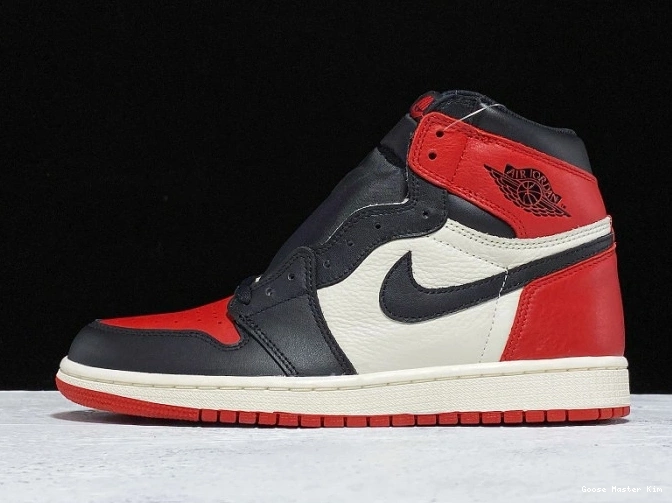 1 Bred 555088-610 High Toe Retro OG Air Jordan 0617